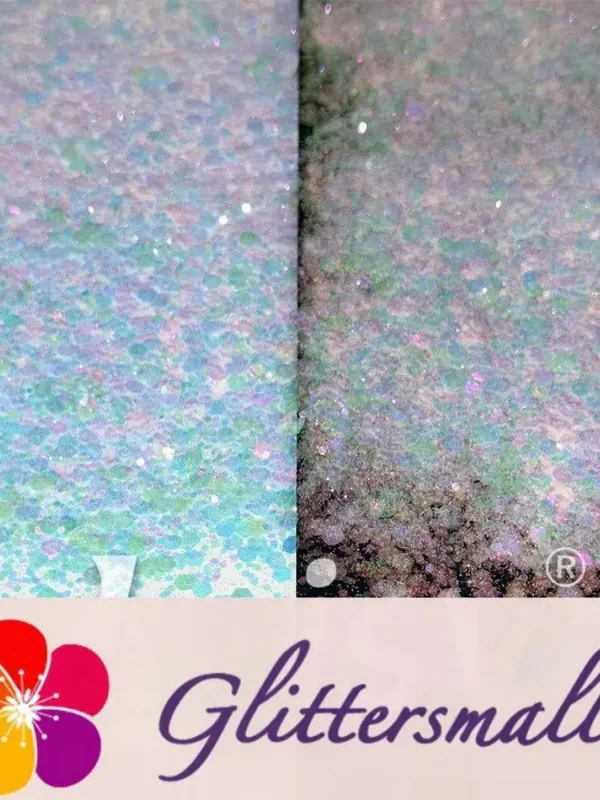 Iridescent Sky Blue General Mixed High Brightness Glitter FC012