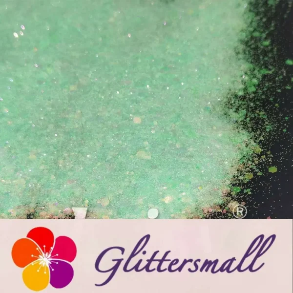 IMG_20210716_143154.webp Iridescent Lake Green General Mixed High Brightness Glitter FC011