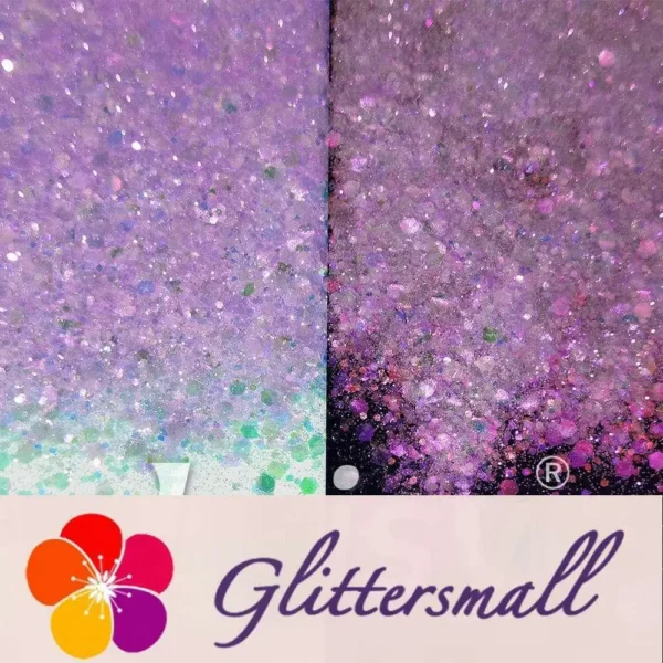 IMG_20210716_144208.webp Iridescent Light Purple General Mixed High Brightness Glitter FC004