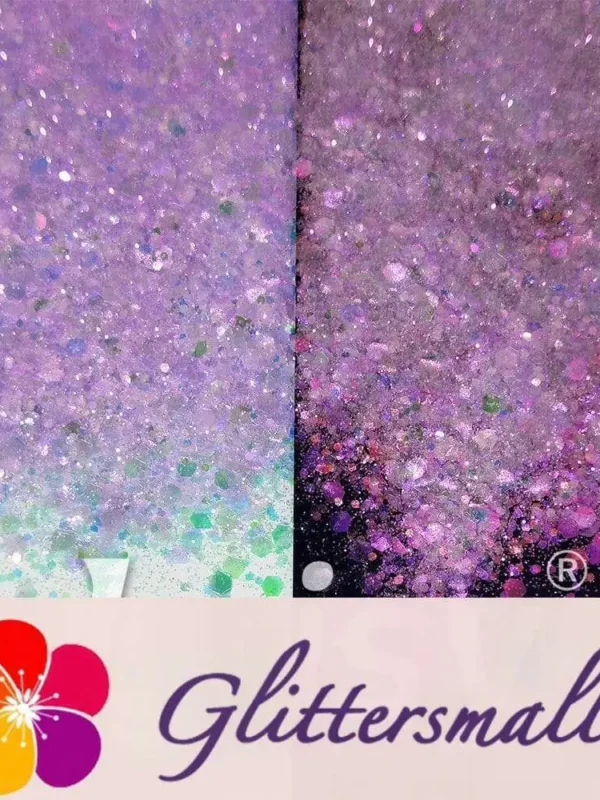Iridescent Light Purple General Mixed High Brightness Glitter FC004
