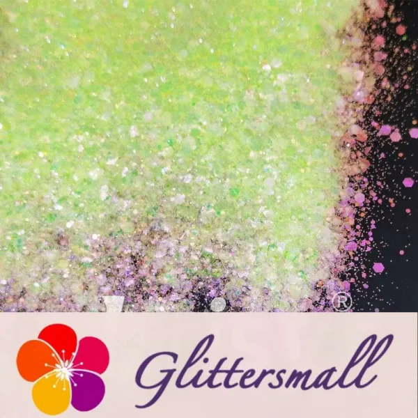 IMG_20210716_145027.webp Iridescent Green General Mixed High Brightness Glitter FC008