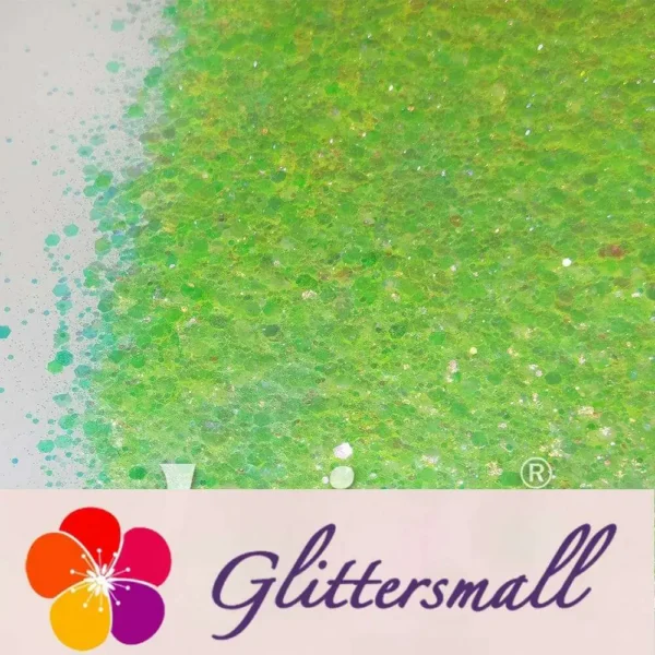 IMG_20210716_145131.webp Iridescent Green General Mixed High Brightness Glitter FC008