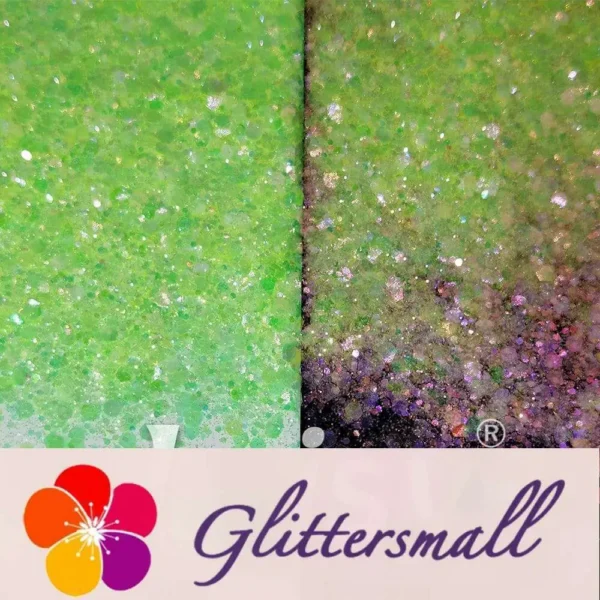 IMG_20210716_145209.webp Iridescent Green General Mixed High Brightness Glitter FC008