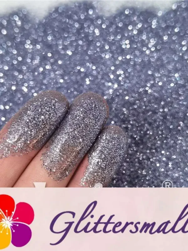 0.2mm Traffic Grey Glitter Pure Color B01002