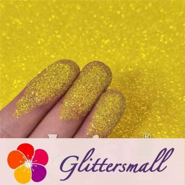 IMG_20210722_160043.webp 0.2mm Iridescent Lemon Yellow Professional Cosmetic Glitter For Lip Gloss, Lipstick FCH30