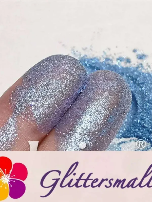Iridescent Mica Powder Blue Pigment Glitter STC8134