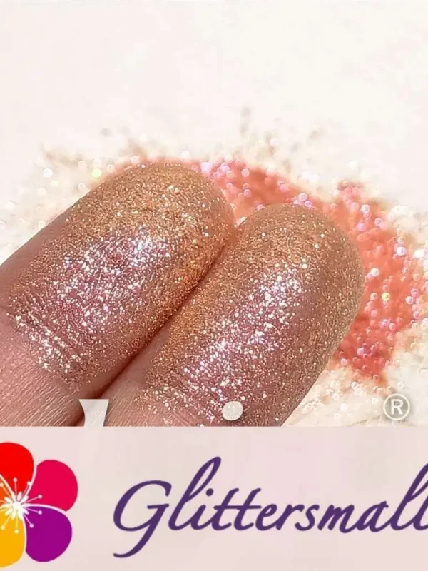 Iridescent Mica Powder Orange Pigment Glitter STC8121