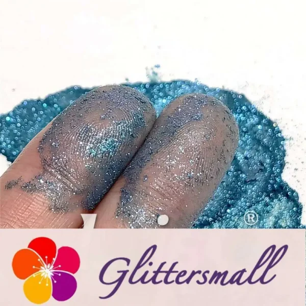 Iridescent Mica Powder Lake Blue Pigment Glitter STC8143