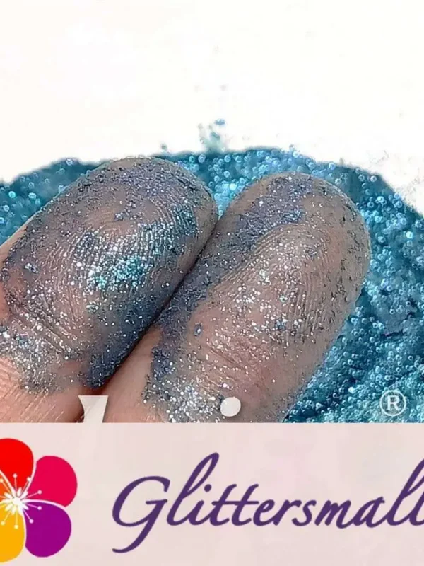 Iridescent Mica Powder Lake Blue Pigment Glitter STC8143