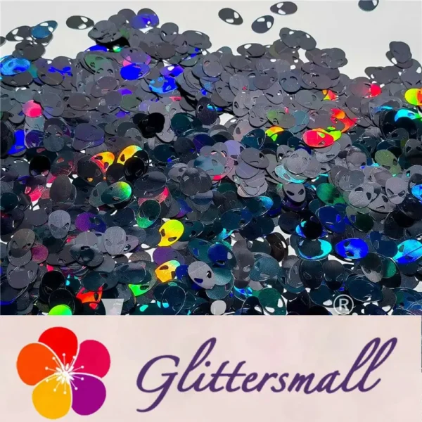 IMG_20210907_121615.webp 12mm Alien ET Holographic Black Shaped Glitter LB01000