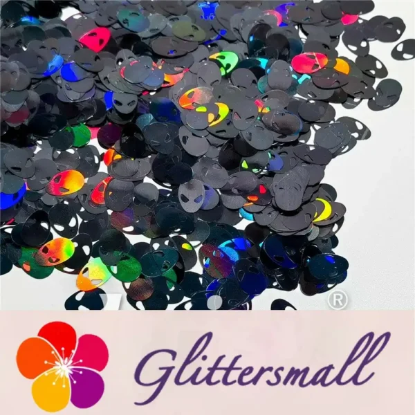 IMG_20210907_121710.webp 12mm Alien ET Holographic Black Shaped Glitter LB01000
