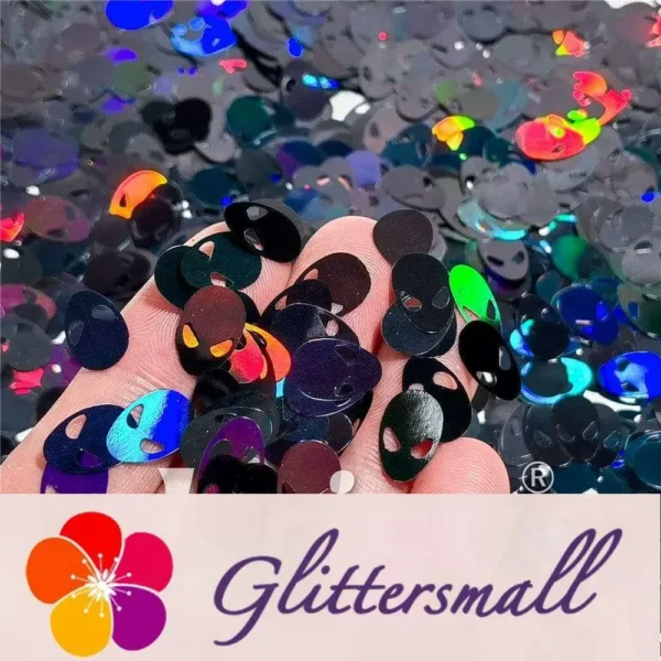 IMG_20210907_121835.webp 12mm Alien ET Holographic Black Shaped Glitter LB01000