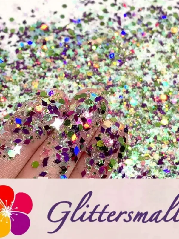 (By Scorpiogemsbyrivers) Justice 4 Ramon Rios Custom Mixed Glitter WAL321