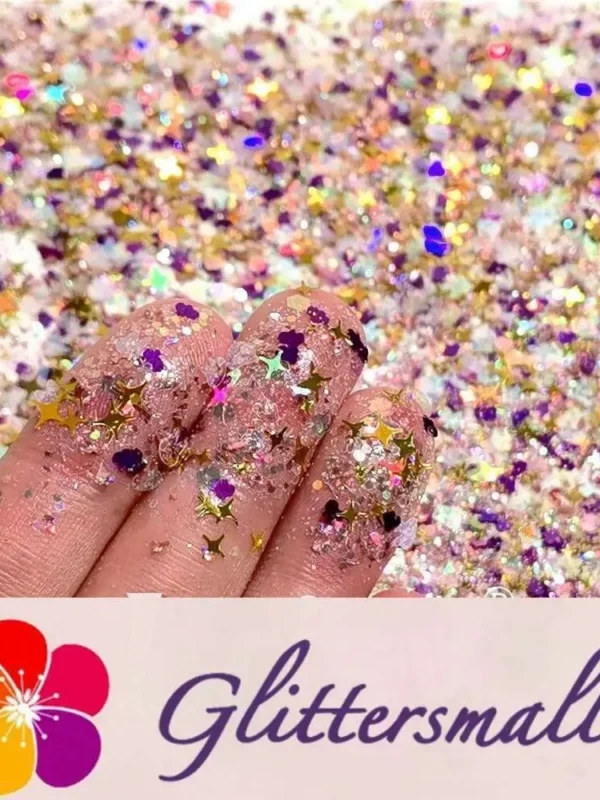 (By Starbunco) Hop to the Stars Custom Mixed Glitter WAL312