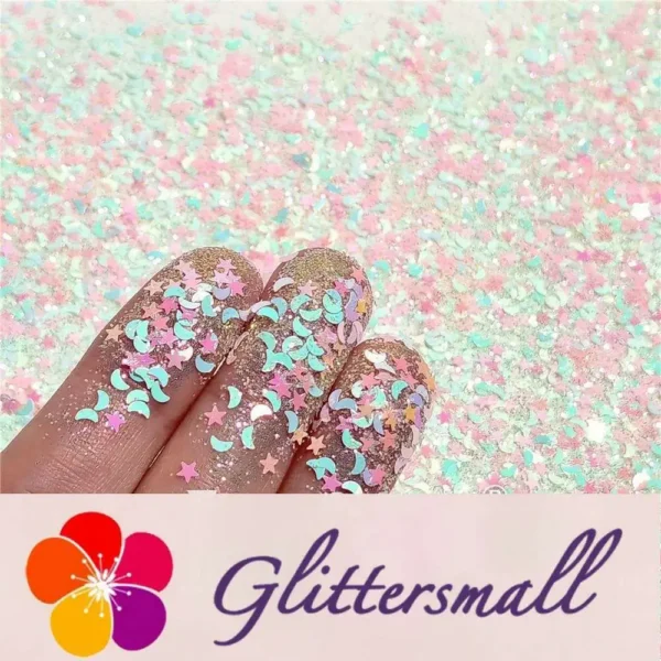 IMG_20210924_163904_ebaabe01-aefb-4693-8e53-232283dca1cd.webp (By Scorpiogemsbyrivers) Rainbow Fluorite Custom Mixed Glitter WAL322