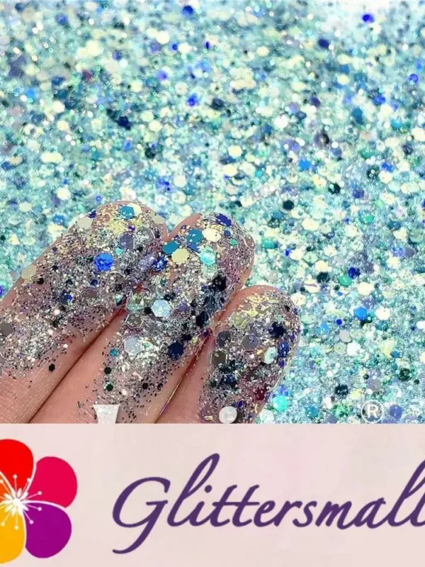 (By Elizamelio Creations) Ocean's Reflection Custom Mixed Glitter WAL341