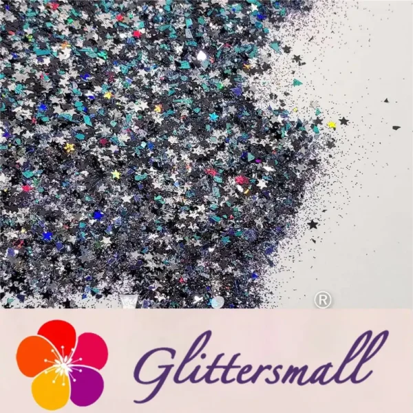 (By Elizamelio Creations) Milky Paradise Custom Mixed Glitter WAL342