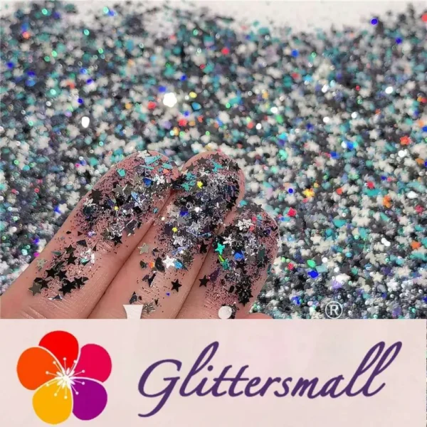 (By Elizamelio Creations) Milky Paradise Custom Mixed Glitter WAL342