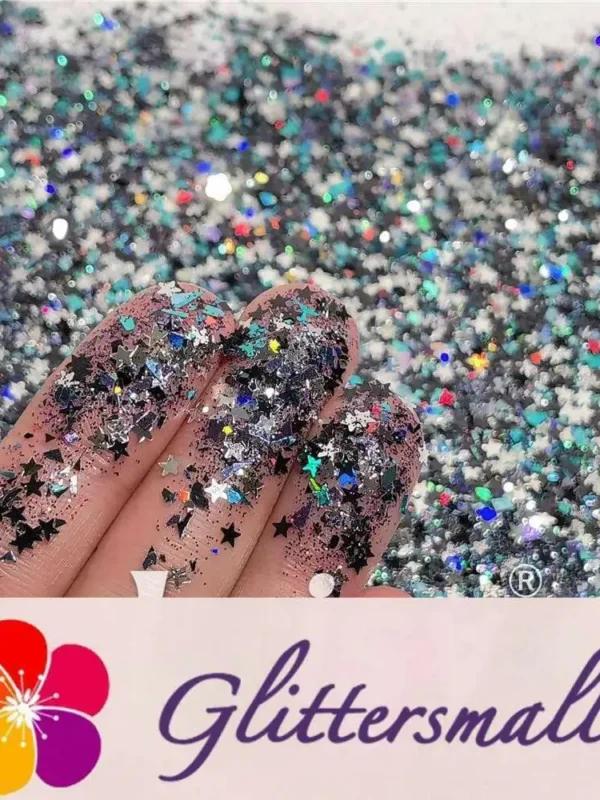 (By Elizamelio Creations) Milky Paradise Custom Mixed Glitter WAL342