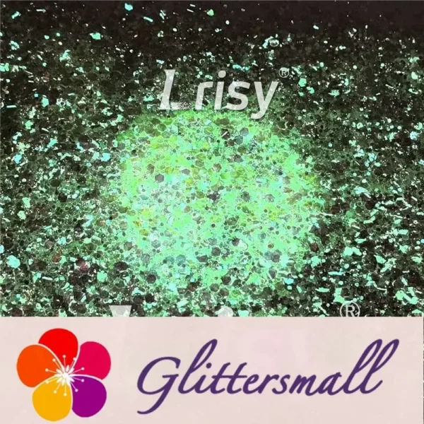 IMG_20210924_171801.webp Mixed Glow In The Dark Iridescent Pink Noctilucent Glitter YG-F322R