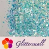 Mixed Glow In The Dark Iridescent Blue Noctilucent Glitter YG-F321R