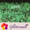 Mixed Glow In The Dark Iridescent Blue Noctilucent Glitter YG-F321R