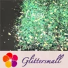 Mixed Glow In The Dark Iridescent Blue Noctilucent Glitter YG-F321R