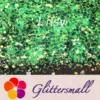 Mixed Glow In The Dark Iridescent Blue Noctilucent Glitter YG-F321R