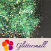 Mixed Glow In The Dark Iridescent Blue Noctilucent Glitter YG-F321R