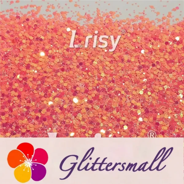IMG_20210926_105203.webp Fluorescent Red To Orange In The Dark Iridescent Red Noctilucent Glitter YG336
