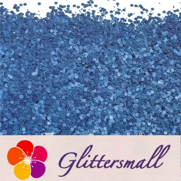 Mixed Glow In The Dark (Reflect Light At Night) Sea Blue To Sky Blue Glitter FC-FG715