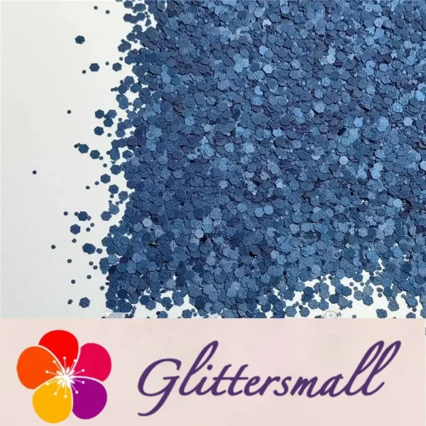 Mixed Glow In The Dark (Reflect Light At Night) Sea Blue To Sky Blue Glitter FC-FG715
