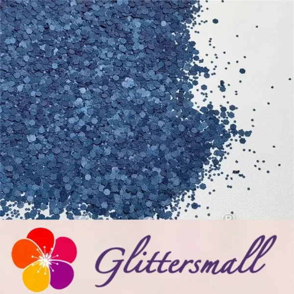 Mixed Glow In The Dark (Reflect Light At Night) Sea Blue To Sky Blue Glitter FC-FG715