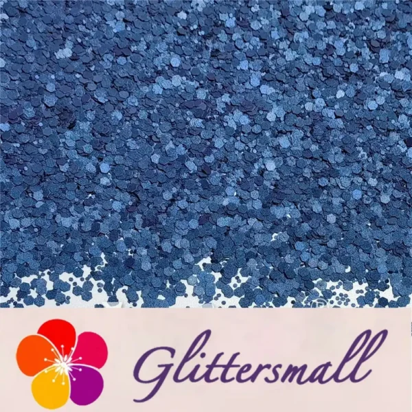 Mixed Glow In The Dark (Reflect Light At Night) Sea Blue To Sky Blue Glitter FC-FG715