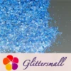 Mixed Glow In The Dark (Reflect Light At Night) Sea Blue To Sky Blue Glitter FC-FG715