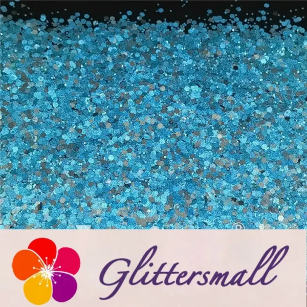 IMG_20210930_185537.webp Mixed Glow In The Dark (Reflect Light At Night) Lake Green To Sky Blue Glitter FC-FG710