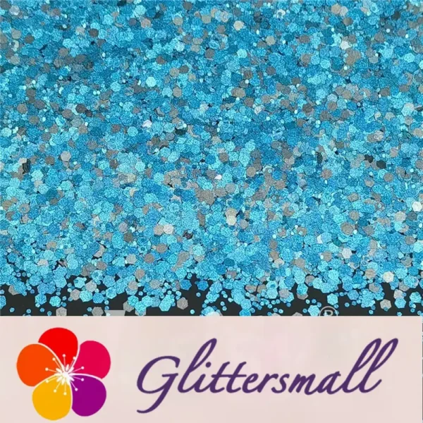 IMG_20210930_185630.webp Mixed Glow In The Dark (Reflect Light At Night) Lake Green To Sky Blue Glitter FC-FG710
