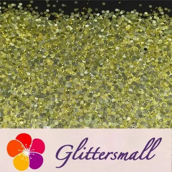 IMG_20210930_190031.webp Mixed Glow In The Dark (Reflect Light At Night) Yellow To Gold Glitter FC-FG200