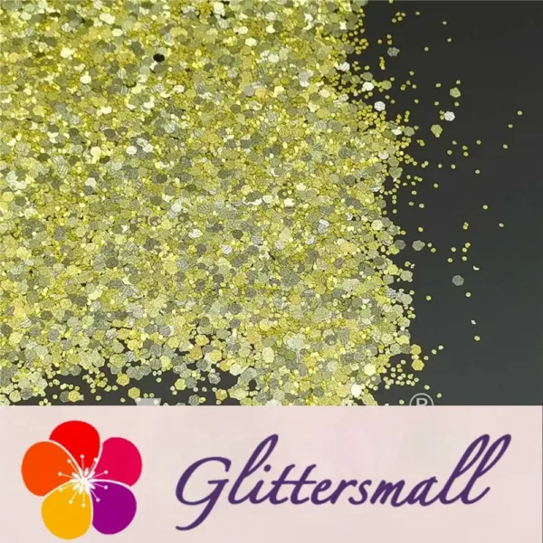 IMG_20210930_190058.webp Mixed Glow In The Dark (Reflect Light At Night) Yellow To Gold Glitter FC-FG200