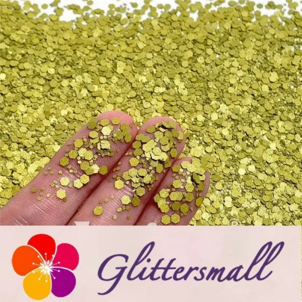 IMG_20210930_190212.webp Mixed Glow In The Dark (Reflect Light At Night) Yellow To Gold Glitter FC-FG200