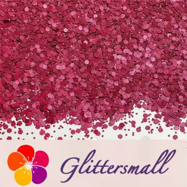 IMG_20210930_190927.webp Mixed Glow In The Dark (Reflect Light At Night) Rose Red To Pink Glitter FC-FG912