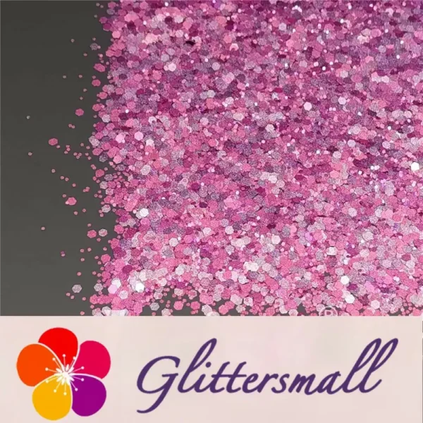 IMG_20210930_190958.webp Mixed Glow In The Dark (Reflect Light At Night) Rose Red To Pink Glitter FC-FG912