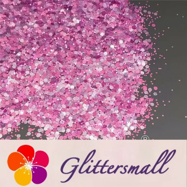 IMG_20210930_191006.webp Mixed Glow In The Dark (Reflect Light At Night) Rose Red To Pink Glitter FC-FG912