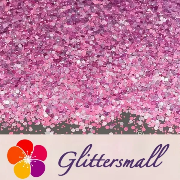IMG_20210930_191043.webp Mixed Glow In The Dark (Reflect Light At Night) Rose Red To Pink Glitter FC-FG912