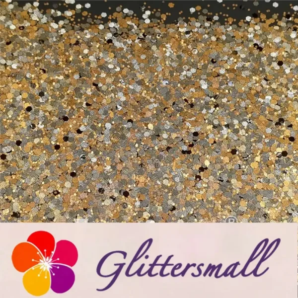 IMG_20210930_191715.webp Mixed Glow In The Dark (Reflect Light At Night) Brown To Gold Glitter FC-FG400