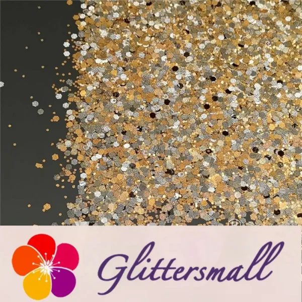 IMG_20210930_191731.webp Mixed Glow In The Dark (Reflect Light At Night) Brown To Gold Glitter FC-FG400