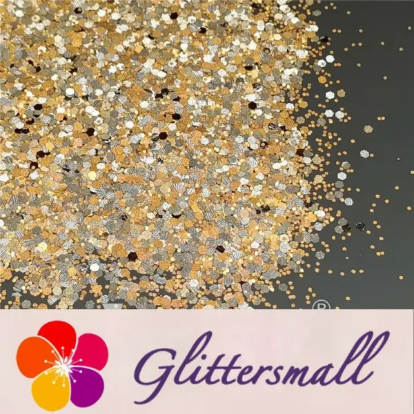 IMG_20210930_191817.webp Mixed Glow In The Dark (Reflect Light At Night) Brown To Gold Glitter FC-FG400