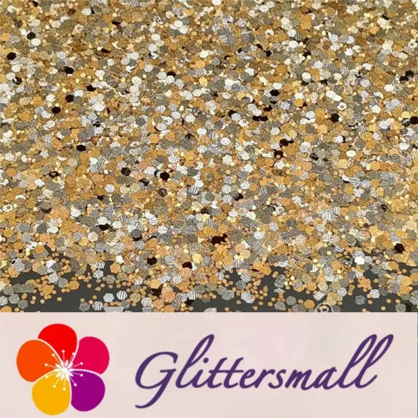 IMG_20210930_191829.webp Mixed Glow In The Dark (Reflect Light At Night) Brown To Gold Glitter FC-FG400