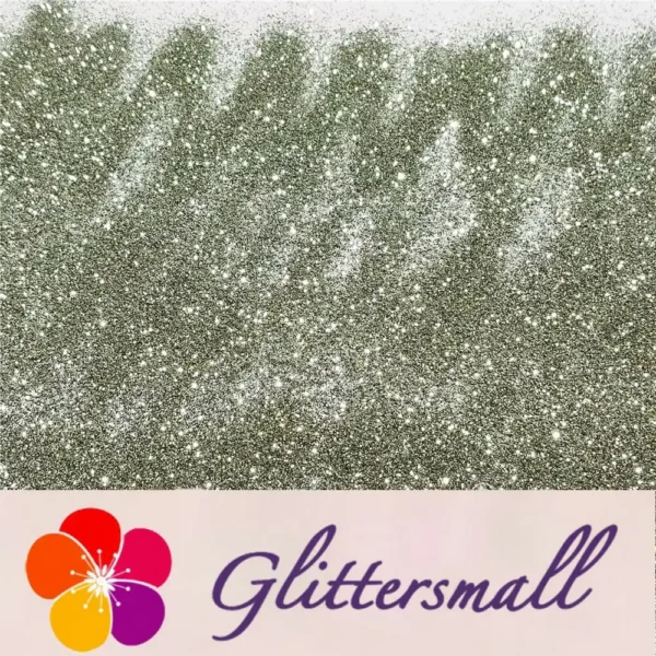 0.3mm Champagne Silver Glitter Pure Color B0102
