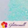 IMG_20211025_151029.webp 6mm Rounded Hollow Out Star Shaped Iridescent Ice Blue Glitter C021R